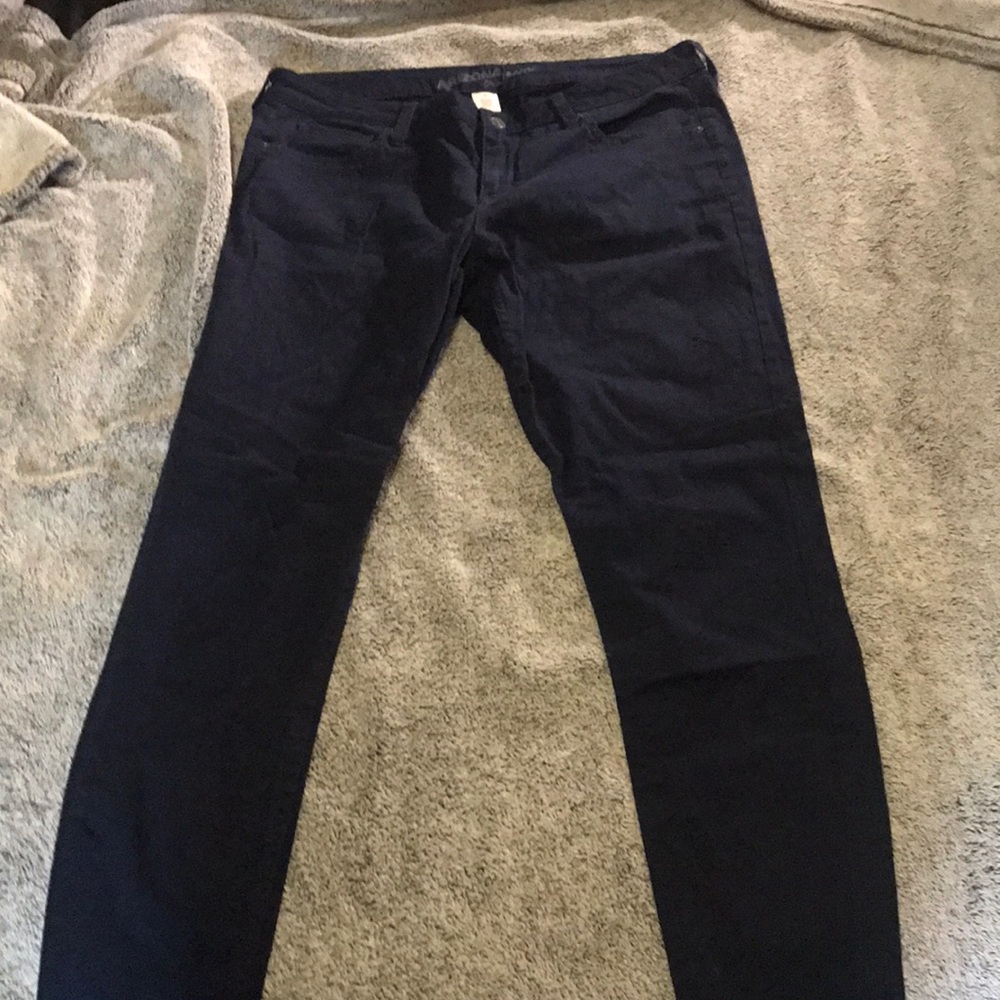 Blue jeans (not denim)